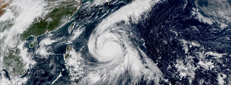 Typhoon “Kong-rey” rapidly intensifies into 6th super typhoon of 2018 Pacific season