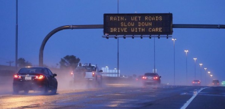 Phoenix, AZ records wettest October ever, 4th wettest month, and the wettest water year to date