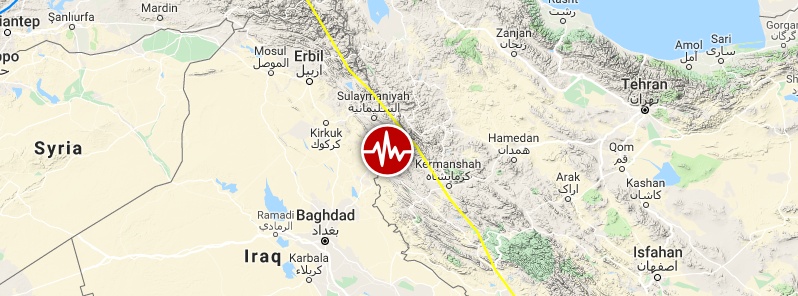 Strong and shallow M6.3 earthquake hits Kermanshah, Iran