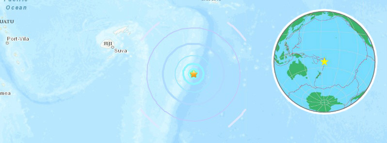 Strong and shallow M6.2 earthquake hits Tonga