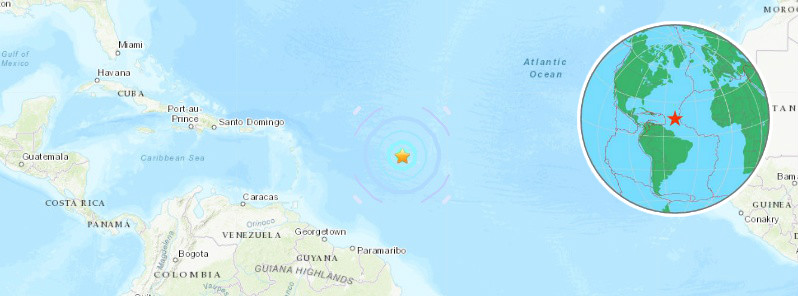 Strong and shallow M6.3 earthquake North Atlantic Ocean