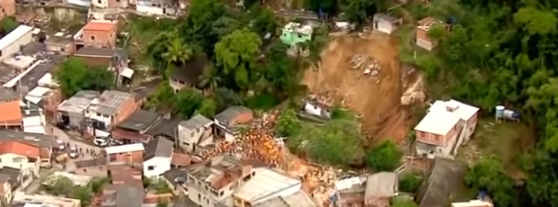 Deadly landslide hits Niteroi, Rio de Janeriro, Brazil