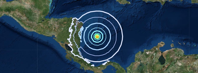 Shallow M6.0 earthquake near San Andres archipelago, Caribbean Sea