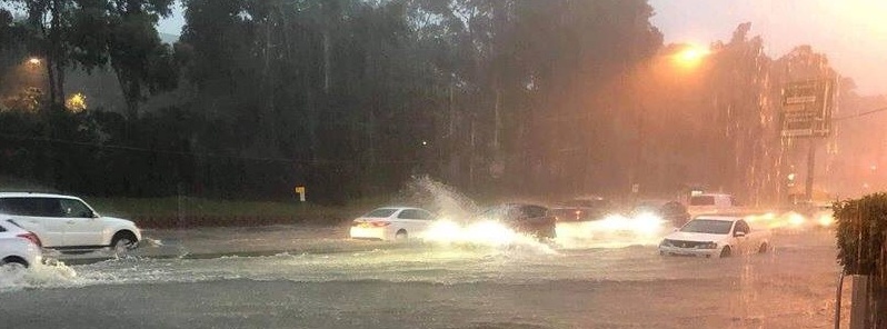Sydney hit by worst November storm since 1984, more than a month’s worth of rain in 90 minutes