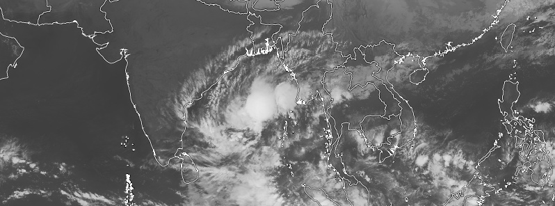 Tropical Cyclone “Gaja” moving toward Sri Lanka and southern India
