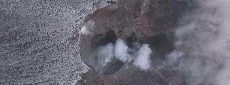 Short-lived explosion at Cleveland volcano, ash to 5.2 km (17 000 feet), Alaska