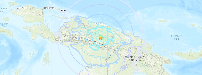 M6.1 earthquake hits eastern Papua, Indonesia