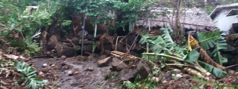 Tsunami travels 200 m (650 feet) inland, damages a school and wipes out 2 homes, Vanuatu