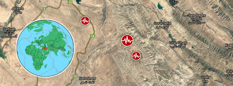 Shallow M5.9 earthquake injures 75 people, damages buildings and farms in Gilan Gharb, Kermanshah, Iran