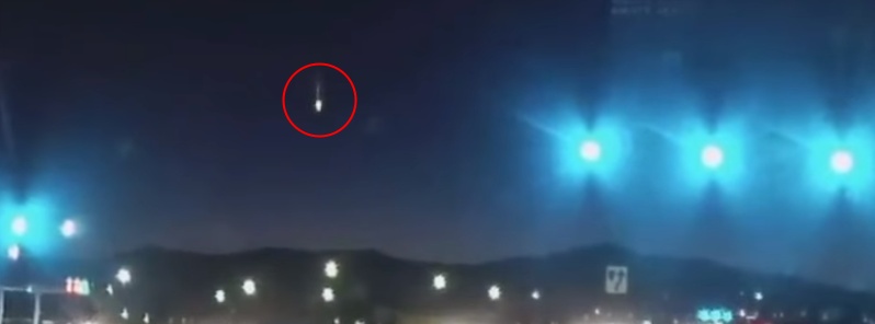 Bright fireball seen and recorded over Colorado