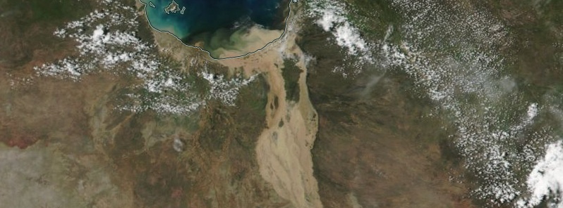 Extreme rainfall makes Flinders River a ‘mega river’ 60 km (37 miles) wide, Australia