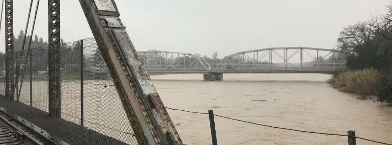 Santa Rosa obliterates rainfall records, mandatory evacuation for Russian River area, California