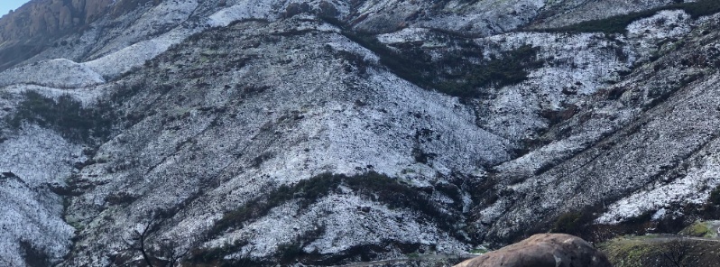 NWS: Snow at elevation rarely seen in Southern California