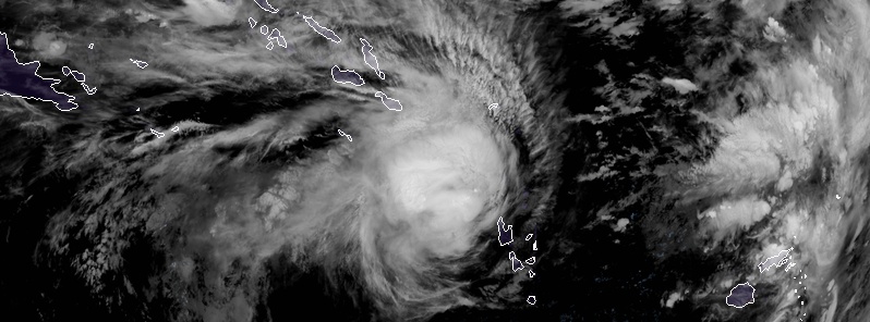 Tropical Cyclone “Oma” near Vanuatu, Red Alert for Torba, Sanma and Malampa