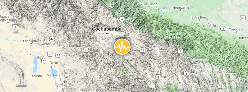 Deep M6.3 earthquake hits Bolivia