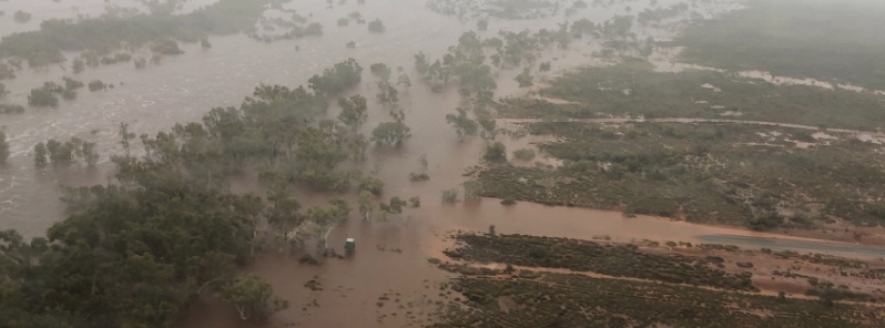 Veronica dumps more than a year’s worth of rain in less than 12 hours, Western Australia