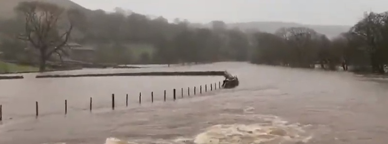 Severe floods hit England’s Yorkshire, U.K.
