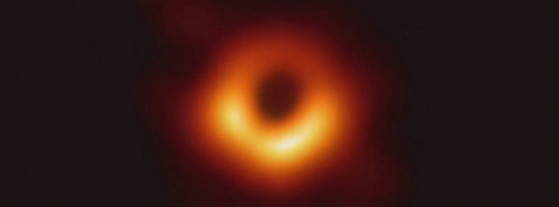 First ever image of a black hole