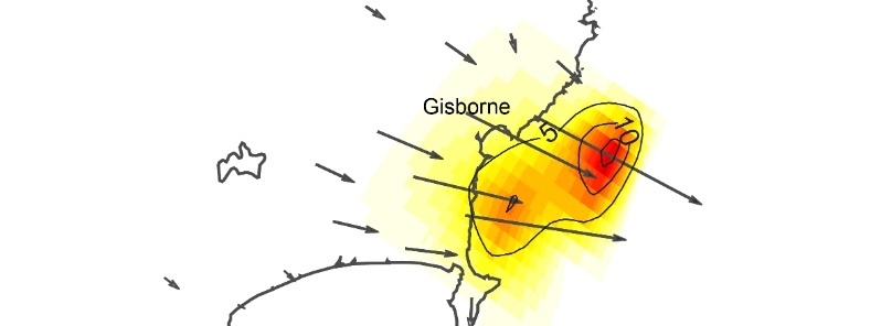 Slow-slip event detected off the coast of Gisborne, New Zealand