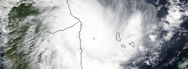 TC Kenneth makes historic landfall in Mozambique, extremely heavy rain expected