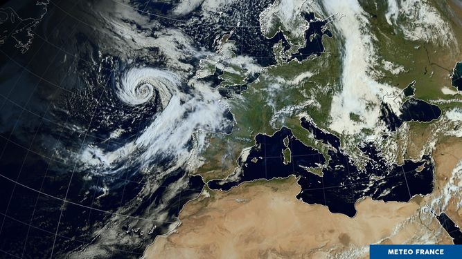 Record-breaking May winds over northern France