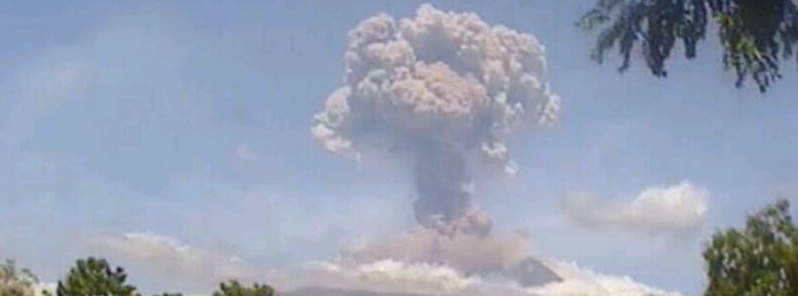 New high-level eruption at Agung volcano, Indonesia