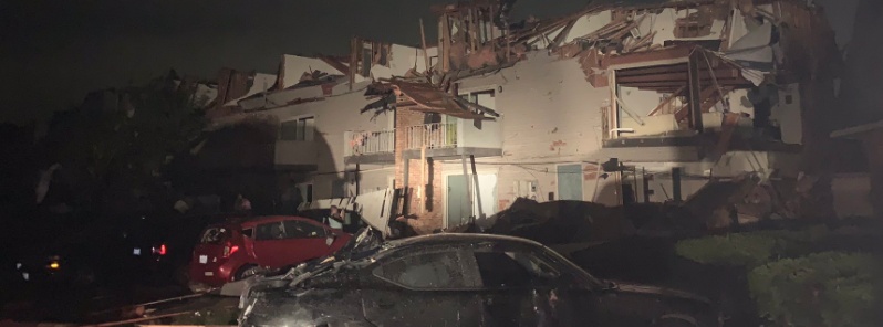 Extensive damage after multiple powerful tornadoes hit Dayton area, Ohio