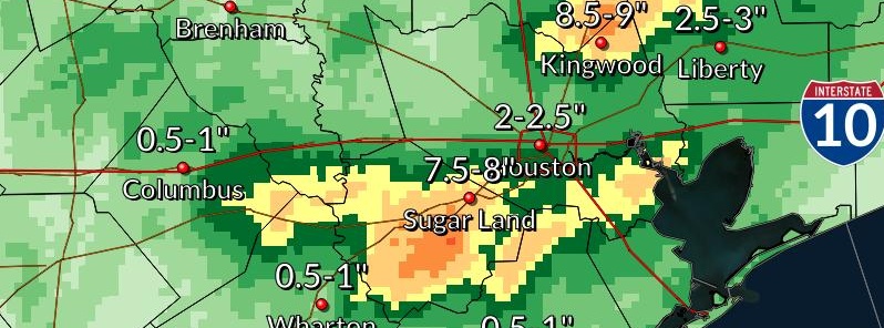 Thousands stranded at schools as very heavy rain and flash floods hit Texas