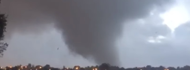 Extremely rare, large tornado hits Los Angeles, southern Chile