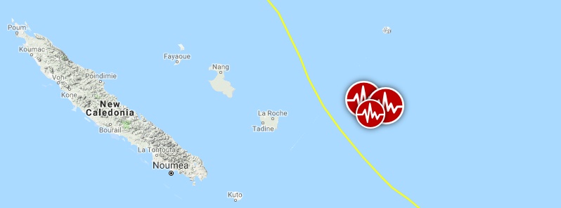 Second M6.3 earthquake hits off the coast of Loyalty Islands, New Caledonia