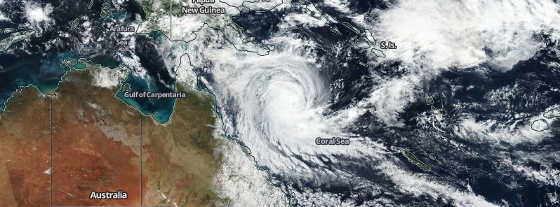 Tropical Cyclone “Ann” moving toward northern Queensland, Australia