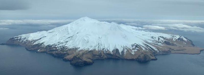 Steam explosion at Great Sitkin volcano, alerts raised, Alaska