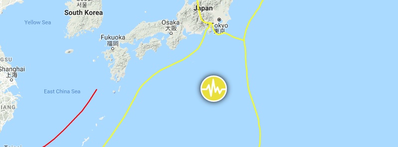 Deep M6.1 earthquake hits Izu Islands region, Japan
