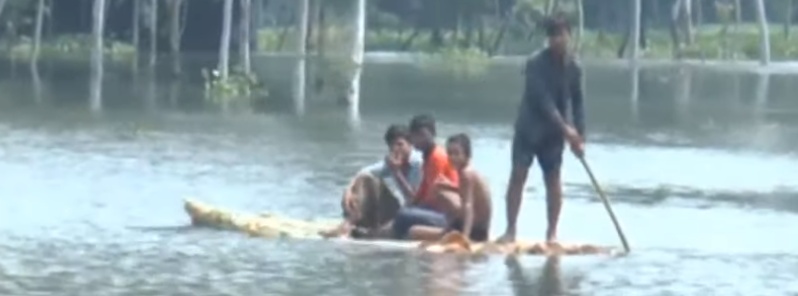 Rivers at highest levels since records began, 60 000 homes destroyed or damaged, Bangladesh