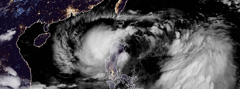 Tropical Cyclone “Danas” (Falcon) affecting the Philippines, heading toward Taiwan, China and the Korean Peninsula