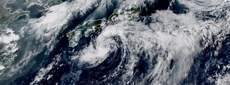 Tropical Storm “Nari” forms near Japan, landfall expected over the central-eastern coast of Honshu Island