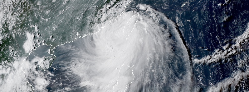 Tropical Storm “Bailu” makes landfall over southern Taiwan