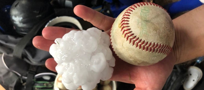 Ravaging hailstorm in Edmonton racked up $90 million in insured damages, Alberta, Canada