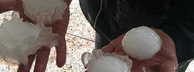 Giant hail, 3 months’ worth of rain in 40 minutes hit parts of northern Algeira