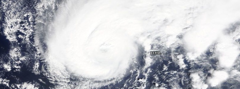 Hurricane “Humberto” pounds Bermuda, remnants to reach the British Isles early next week