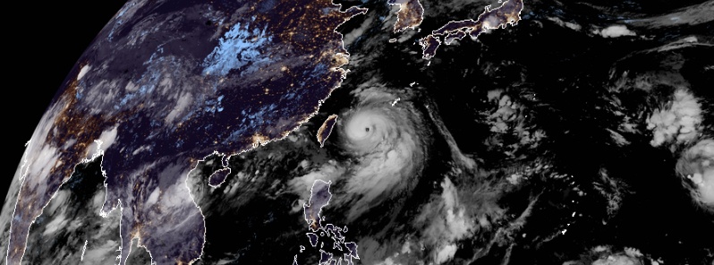 Tropical Cyclone “Lingling” forms in the Western Pacific Ocean, heading toward the Korean Peninsula