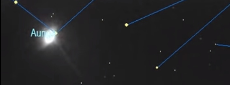 Bright meteor event over southern Spain
