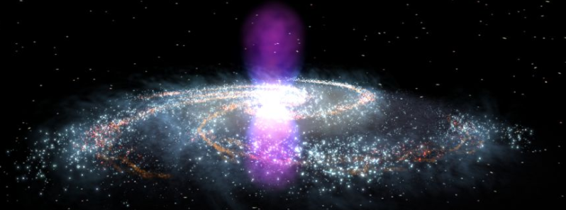 Researchers find evidence of cataclysmic flare from the center of the Milky Way galaxy