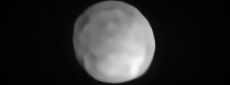Asteroid Hygiea the smallest dwarf planet in the solar system