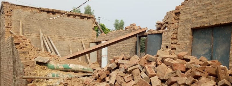 7 100 homes destroyed, at least 40 people killed and 1 600 injured after M5.9 earthquake in Pakistan