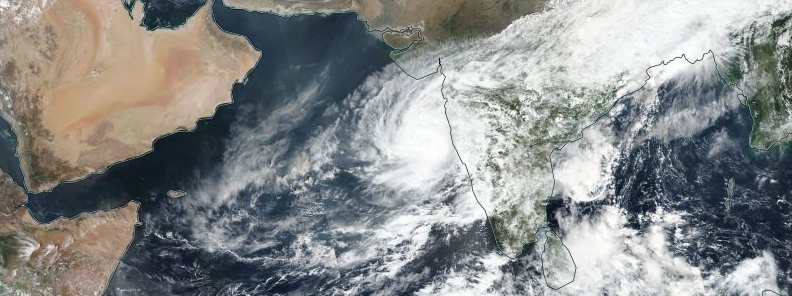 Tropical Cyclone “Kyarr” forms, intensifying as it heads toward Oman
