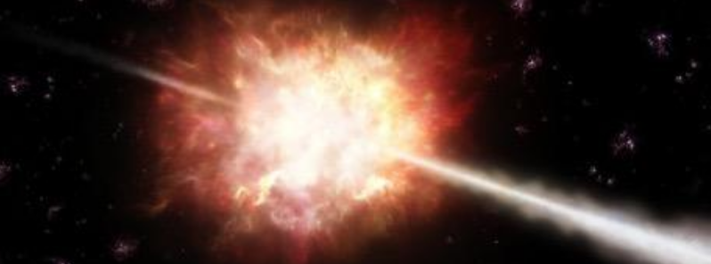 Researchers detect highest-energy light from a gamma-ray burst, afterglow observed for the first time