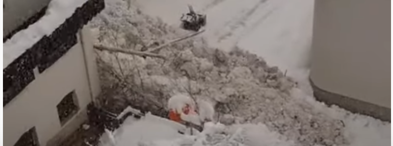 Heavy snowfall hits parts of Austria and Italy, large avalanche engulfs Martell Valley