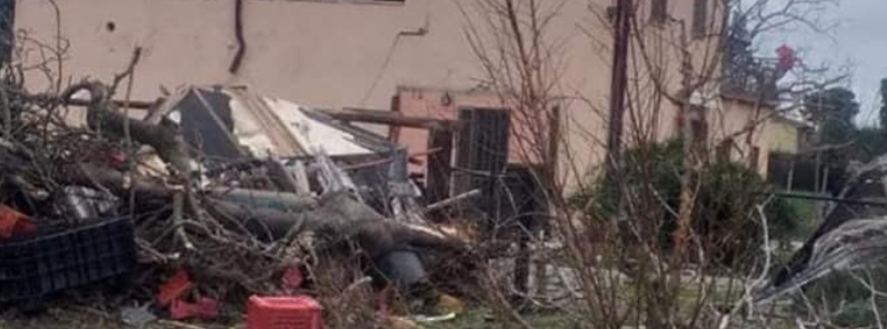 Powerful tornado hits Grosseto, causing significant damage, Italy