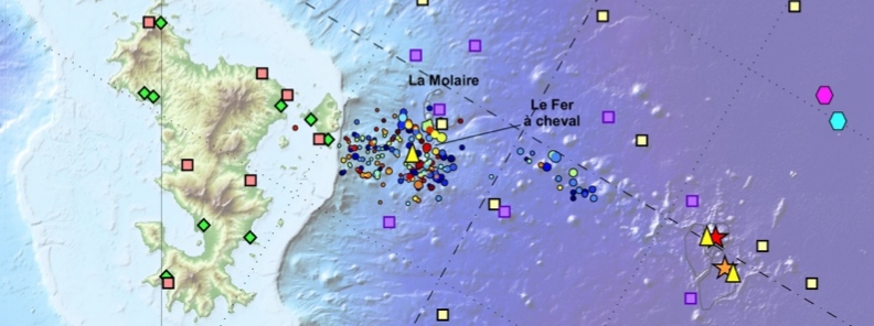Eruption of underwater volcano near Mayotte continues, may badly affect Lake Dziani on Petite Terre